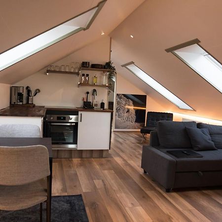 Scenic Penthouse - Ocean View & Skylight Windows Apartment Siglufjordur ภายนอก รูปภาพ